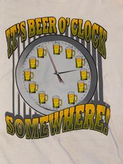beer　ビール　時計　ロレックス　パロディ　ヴィンテージ　ｔシャツ　カレッジ　アメカジ