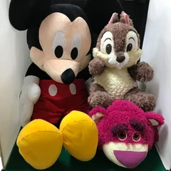 5214　ディズニー系ぬいぐるみ　３点セット売り