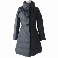 極美品☆正規品 kate spade new york ケイトスペード ニューヨーク スパンコールビジューボタン ZIP UP ダウンコート ブラック 黒 2 J03-st30301-511のサムネイル