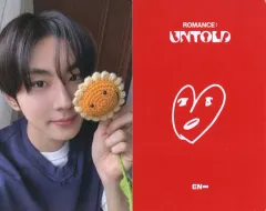 【中古】コレクションカード(男性) ENHYPEN/ジョンウォン(JUNGWON)/CD「ROMANCE ： UNTOLD」(ENGENE ver.)フォトカードB