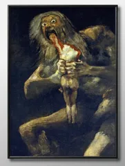 フランシスコ・デ・ゴヤ、ドーニャ・ホワキーナ・カンダードの肖像、新品額装付 フランシスコ・デ・ゴヤ、ドーニャ・ホワキーナ・カンダードの