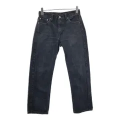 Levi's リーバイス 505 デニムパンツ ブラック(メンズ W30 L32)中古 古着 V4491