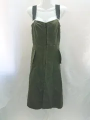 ◇ Θ REDYAZEL レディアゼル ロング丈 ワンピース サイズS カーキ系 レディース E  【1409100028881】