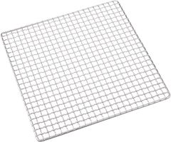 【人気商品】遠藤商事 TKG 焼き網 正方形 間口×奥行(mm)240×240 ステンレスで錆びにくく衛生的 線の直径φ2.5mmで太く耐久性がいい 網目10mmで強度も十分 本格派焼き網 キャンプBBQアウトドア 業務用 DTH0724