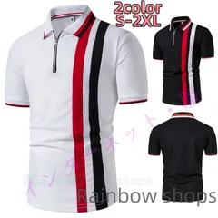 【新品未使用】夏新作 新作 ポロシャツ メンズ ス 半袖 ポロシャツ 立襟無地 通気性 ゴルフウェア スポーツ 夏服 吸汗 速乾 POLOシャツ flcp49