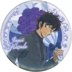 【中古】バッジ・ピンズ 松田陣平 「劇場版 名探偵コナン ハロウィンの花嫁 トレーディングホロ缶バッジ 花束ver.」