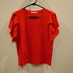 オレンジTシャツ