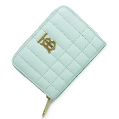 （新品・未使用品）バーバリー BURBERRY ローラ ジップウォレット ケース 小銭入れ 財布 ラムスキン レザー クールミント ライトグリーン 緑 ゴールド金具 8070450 箱付 バーバリー ローラ ジップウォレット コインケース 小銭入れ 財布
