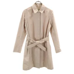 Eddie Bauer エディーバウアー ステンカラーコート S ベージュ系 レディース 古着