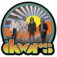THE DOORS/ドアーズ - Waiting For The Sun - ステッカー