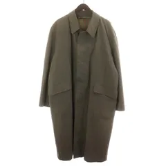 ポールスミスコレクション PAUL SMITH COLLECTION ステンカラーコート ロング丈 コットン ライナー付 L カーキ /AN25のサムネイル