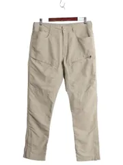 【お得なクーポン配布中!】 US企画 ノースフェイス ナイロン パンツ メンズ 34 The North Face アウトドア カーゴ イージーパンツ パラマウント ワンポイント ベージュ
