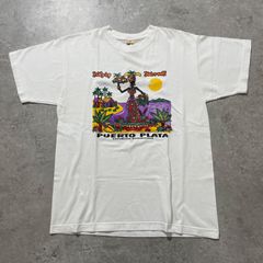 00s.デザインTシャツ ホワイト M【ST181】