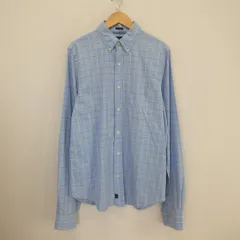 Abercrombie & Fitch アバクロンビー&フィッチ 長袖シャツ チェック ボタンダウンシャツ BD コットン L 10109746