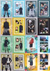 [중고] 클리어 파일 전 8종 세트 A4 클리어 파일 2장 세트 [이치반 복권 마술 회전 가이타마·타마오리 ~이루~] F상