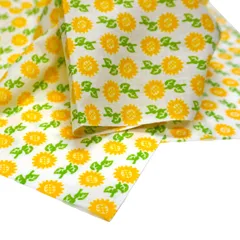 手ぬぐい 向日葵柄 1枚 日本製 小紋柄 手拭い てぬぐい 日本手拭い 日本手ぬぐい 和手ぬぐい 和手拭い 和雑貨 和柄 ハンカチ 綿100% 洗顔