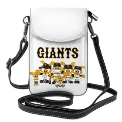 【特価商品】財布 人気 メンズミニポーチ 斜め掛け レディース 薄い バッグ ショルダーバッグ スマホポーチ本革 高い19cm*幅12.5cm*厚4cm 読売ジャイアンツ [JMI]