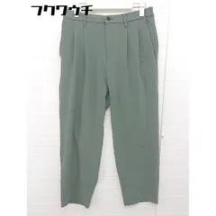 ◇ SENSE OF PLACE by URBAN RESEARCH タック パンツ サイズM グリーン メンズ  【中古】 【1107260015054】のサムネイル