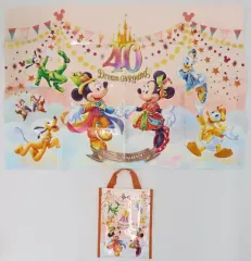 【中古】ビニールシート・レジャーシート 集合 レジャーシート(ケース付き) 「東京ディズニーリゾート40周年 “ドリームゴーラウンド”」 東京ディズニーリゾート限定のサムネイル