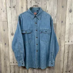 OLD Levi's 90s リーバイス 長袖 デニム シャツ LL