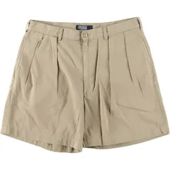 古着 ラルフローレン Ralph Lauren POLO by Ralph Lauren ツータック チノショーツ ショートパンツ メンズw33相当/eaa417679