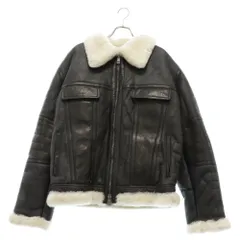JIL SANDER (ジルサンダー) 16SS B-3 シープスキンボアフライトジャケット 16I 2016 JSMI654273 ブラックのサムネイル