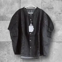 再入荷！【新品】Lupilien ルピリアン デニムスモッキング ブラウス ナチュラン掲載