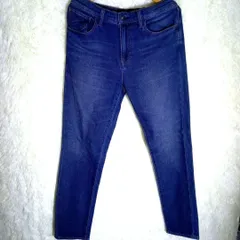 UNIQLO【Ⅿ76-84】ワイドフィットウルトラストレッチスキニージーンズ