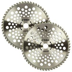 E-Value 草刈り・山林用 チップソー 2枚組 230mm 25cc未満推奨
