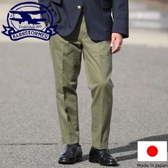 BARNSTORMER バーンストーマー Dress Fatigue Pants Herringbone ドレスファティーグパンツ ヘリンボーン