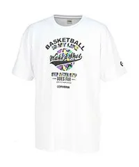 CONVERSE コンバース CB241366 バスケットボール 半袖Tシャツ ホワイト O