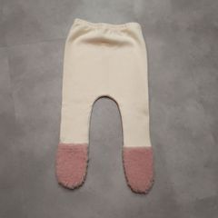 baby足つきスパッツ ボア
