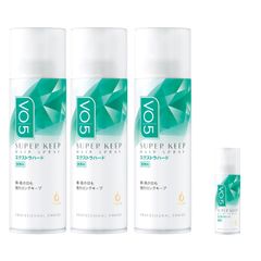新品 VO5 スーパーキープ ヘアスプレー [エクストラハード] 無香料 330g×3本 おまけ付き