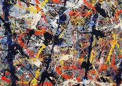 ジャクソン・ポロック　A3(297㎜×420㎜）アートポスター 日本製 絵画 インテリア 壁紙12