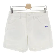 サイズ：1 PEARLY GATES パーリーゲイツ  ストレッチショートパンツ  ホワイト系 [240101508686] ゴルフウェア レディース ストスト