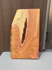 センダン 栴檀 一枚板 53cm 片面耳付き 板材 木材 [583]