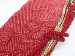 【一輝堂】和装小物 帯締め帯揚げセット 角組 中抜き絞り 帯締 帯揚 25w10-12791