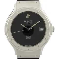 ウブロ HUBLOT MDM クラシック 1581.1 腕時計 SS ラバー 自動巻き ブラック メンズ 【中古】のサムネイル