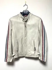 schott クラシックレーサー　ライダースジャケット　ショット　M 白 Schott ショット クラシックレーサー ライダースジャケット