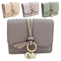 クロエ 折財布 レディース ALPHABET アルファベット スモール トリフォールド ウォレット 三つ折り財布 コンパクト財布 レザー Chloe CHC21WP945F57