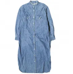 希少品！美品【or slow /オアスロウ】ワンピース　インディゴ 希少品！美品【or slow /オアスロウ】ワンピース インディゴ