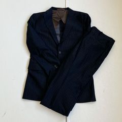 パーフェクトスーツファクトリー Perfect Suit FActory スーツ ジャケット スラックス セットアップ ビジネス ストライプ チョークストライプ