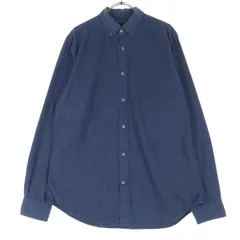 Banana Republic バナナリパブリック 長袖 ボタンダウンシャツ M ブルー メンズ 古着