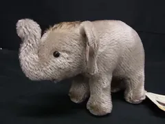 □極美品□ Steiff シュタイフ BABY ASIAN ELEPHANT ウール50％×シルク 