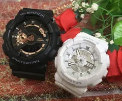 恋人たちのGショック ペアウオッチ G-SHOCK BABY-G  ペア腕時計 カシオ 2本セット  GA-110RG-1AJF BA-110-7A3JF お揃い人気 ラッピング無料  g-shock　クリスマス　誕生日 御祝い還暦 銀婚式　結婚記念日　バレン