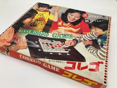 【希少】コレゴ 学研 おしだし五目ならべ ボードゲーム 箱付 昭和レトロ 当時物