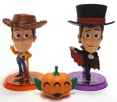 【中古】トレーディングフィギュア ウッディ ～ハロウィンパーティー!ver.～ 「一番くじきゅんキャラわーるど トイ・ストーリー ハロウィンパーティー!」 A賞 ちびきゅんキャラセット