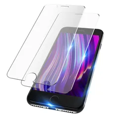 【特価商品】サラサラ フィルム iphoneえすいー2フィルム アイフォンse2 アンチグレア ガラスフィルム 指紋防止 se2 iPhone さらさら 【ノングレア/つや消し/指滑り/2枚セット】 保護フィルム iphonese第2世代 【ゲームに最適】