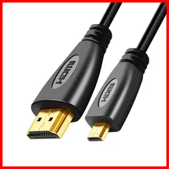 【人気商品】高速18Gbps Micro hdmi-hdmiケーブル テレビ ARC デジカメ アクションカメラ HDR GoPro Hero 3D 7 6 5 60Hz Raspberry Pi 4K 4 Sony 変換 A6000 A6300 カメラ マイ