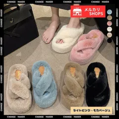 ファーサンダル 厚底 韓国 ファースリッパ もこもこ あったか フラットシューズ 歩きやすい レディース フェイクファーサンダル ふわふわ ルームシューズ 疲れない おしゃれ サンダル 冬 ボアルームサンダル かわいい 秋冬 靴 美脚 xzjhnua#